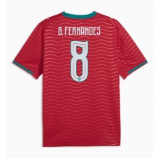Portugal Bruno Fernandes #8 Hjemmedrakt VM 2026 Kortermet
